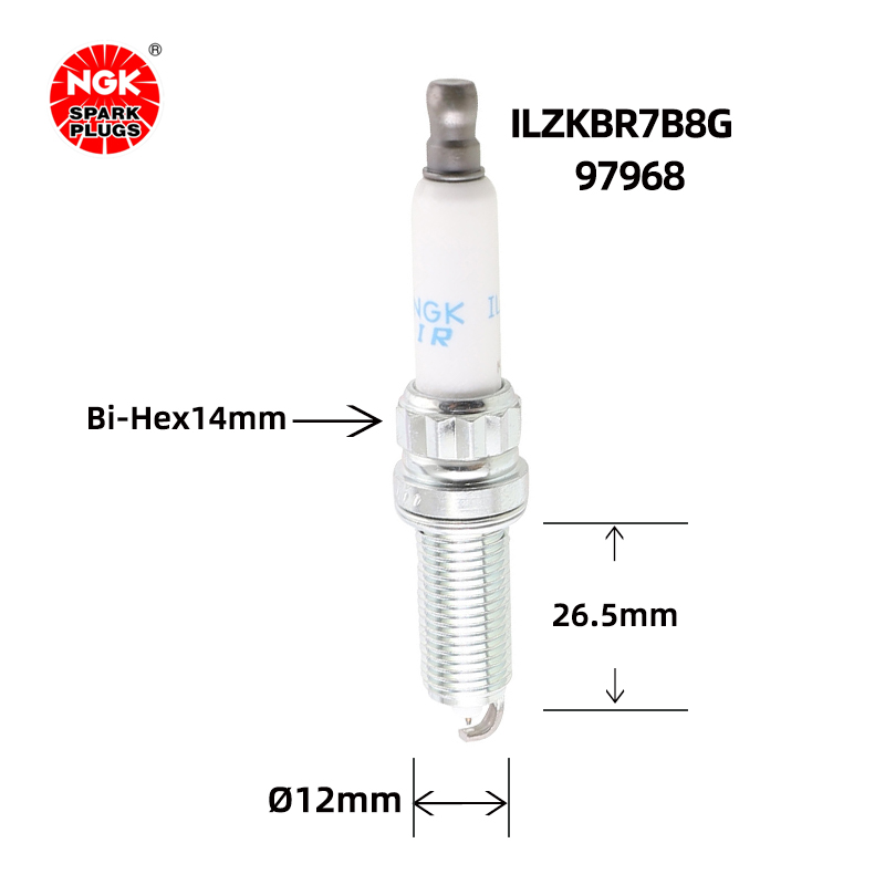 Bugi NGK Iridi Bugi Bạch Kim I - đánh giá và giá Ngk Spark Plug Laser Iridium