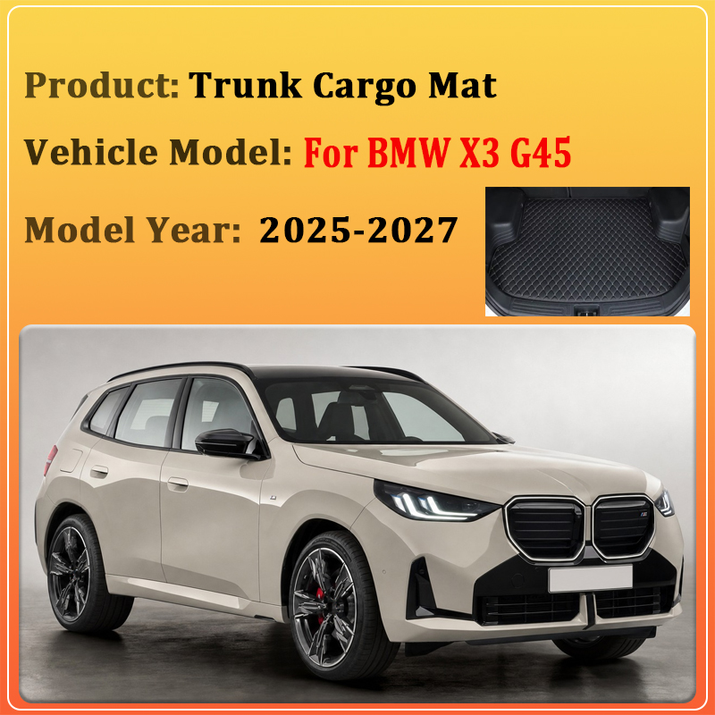Rear Trunk Mats For BMW X3 202 - đánh giá và giá Leather Cleaner Interior